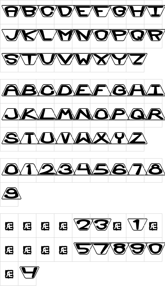 character map