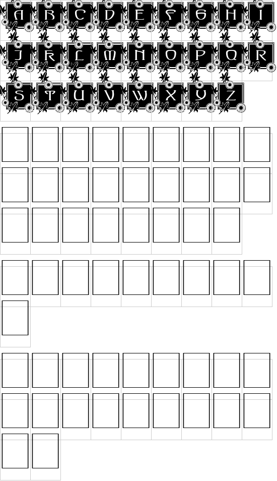 character map