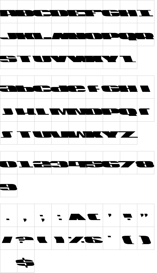 character map