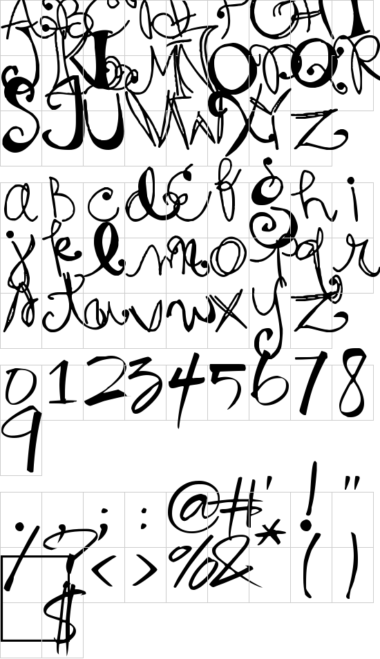 character map