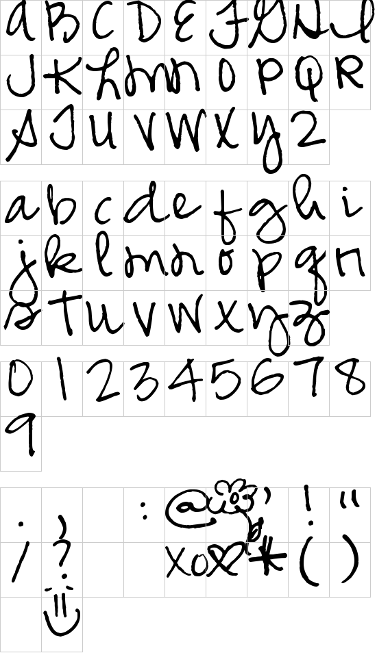 character map